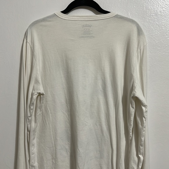 Off white, long sleeve pikachu shirt. Size Medium - Picture 2 of 4